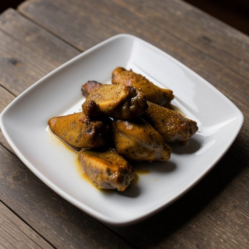 Curried Chicken Wings recipe image