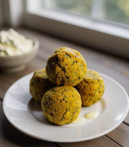 Curried Chlcken Balls recipe image