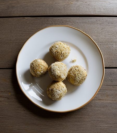 Curried Coconut Chicken Balls recipe image