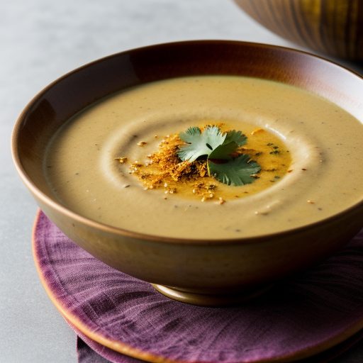 Curried Coconut Soup recipe image