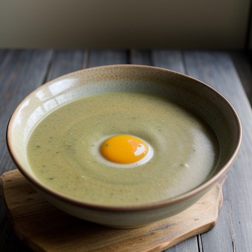 Curried Cold Asparagus Soup recipe image