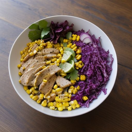 Curried Corn & Chicken Salad recipe image