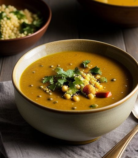 Curried Couscous Soup (4 PTS recipe image