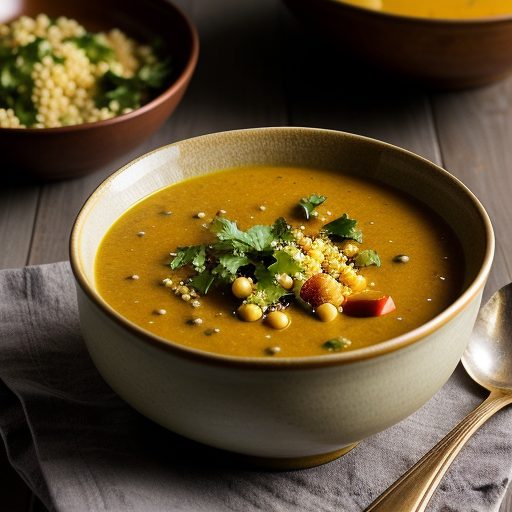 Curried Couscous Soup (4 PTS recipe image