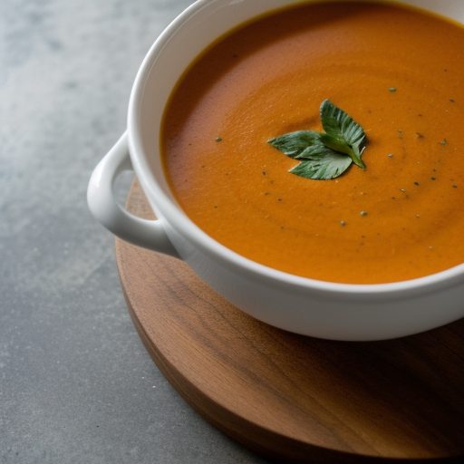 Curried Cucumber and Tomato Soup recipe image