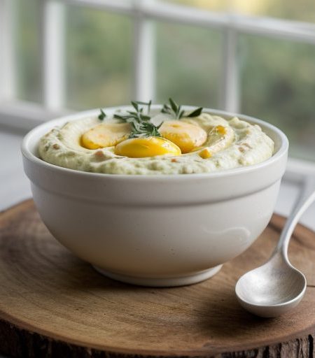 Curried Egg & Artichoke Dip recipe image