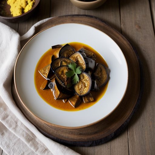 Curried Eggplant (Bhartha recipe image