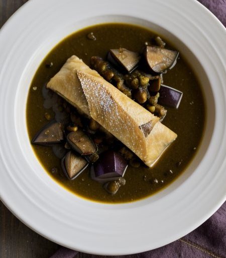 Curried Eggplant Strudel recipe image