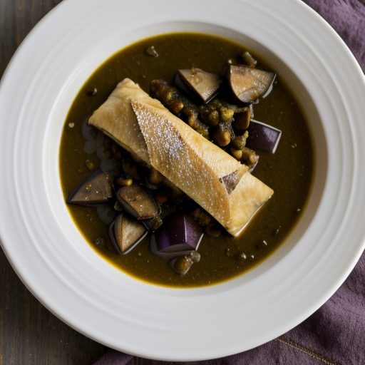Curried Eggplant Strudel recipe image