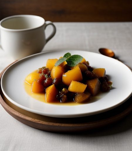 Curried Fruit Compote recipe image