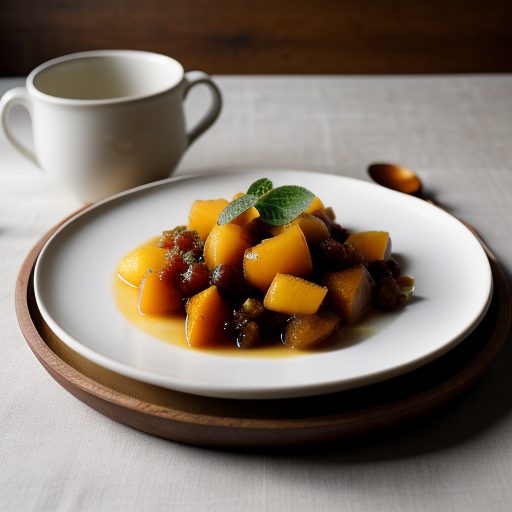 Curried Fruit Compote recipe image