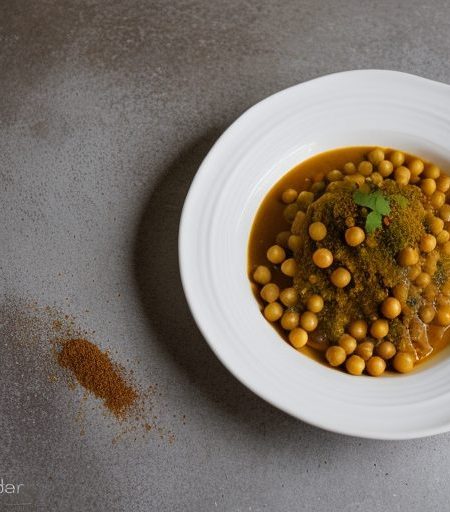 Curried Garbanzo Beans & Potatoes recipe image