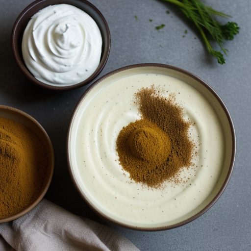 Curried Garlic Dip recipe image