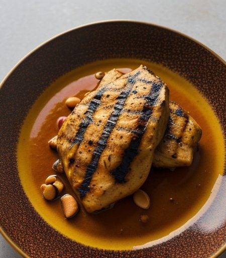 Curried Grilled Chicken ( 7.5 Points recipe image