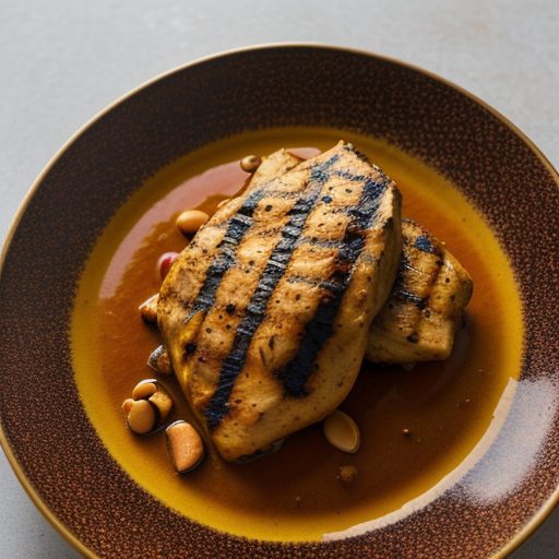 Curried Grilled Chicken ( 7.5 Points recipe image
