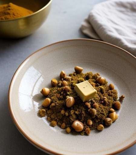 Curried Hazelnuts recipe image