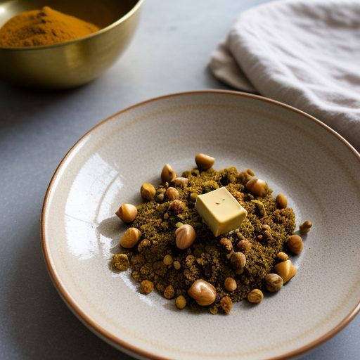 Curried Hazelnuts recipe image