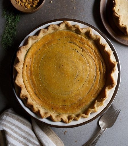 Curried Lentil Pie recipe image