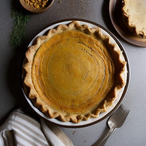 Curried Lentil Pie recipe image