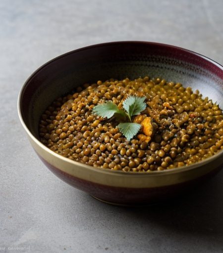 Curried Lentils and Barley recipe image