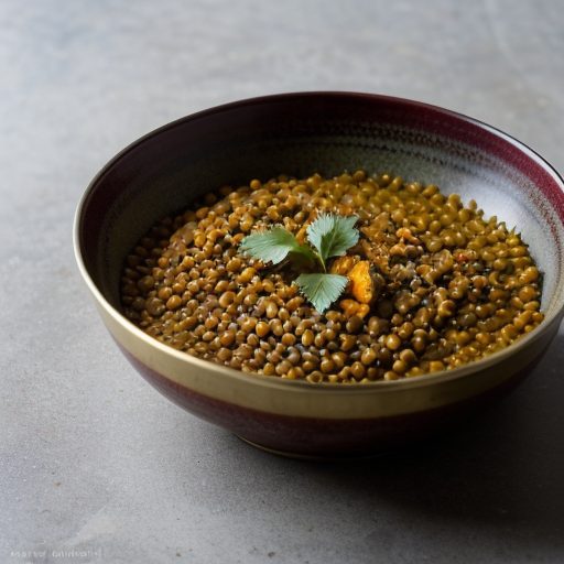 Curried Lentils and Barley recipe image