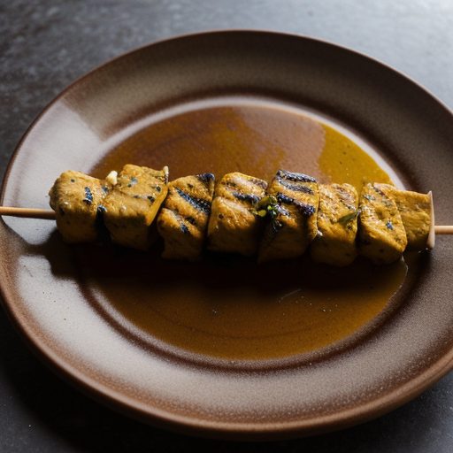 Curried Mahi-Mahi Kebabs Belize recipe image