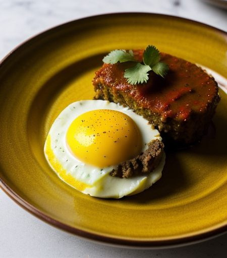 Curried Meat Loaf recipe image