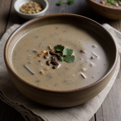 Curried Mushroom Soup recipe image