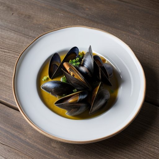 Curried Mussels recipe image