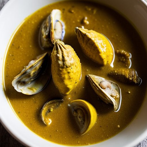 Curried Oysters With Banana Salsa recipe image