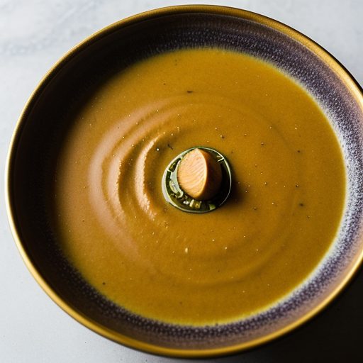 Curried Peanut Soup - Bon Appetit recipe image