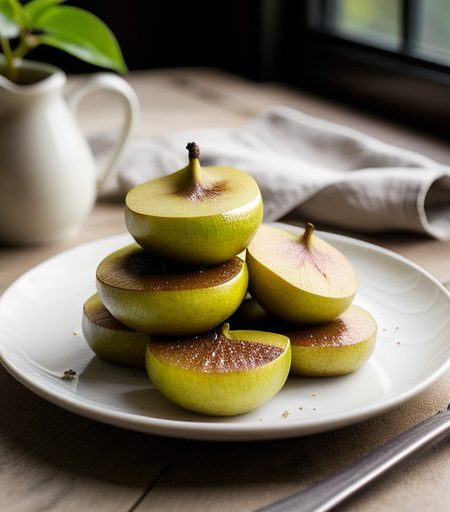 Curried Pear Halves recipe image