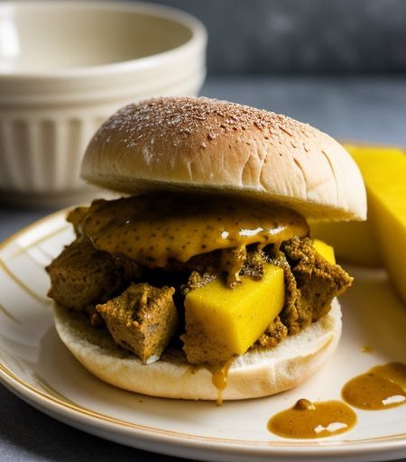 Curried Pork Sandwiches (2 PTS recipe image