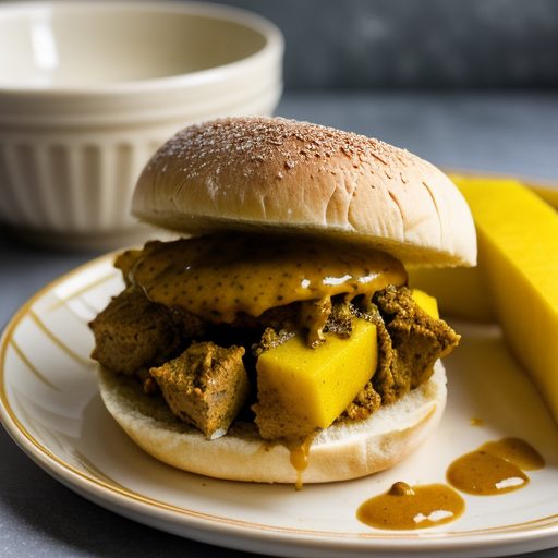 Curried Pork Sandwiches (2 PTS recipe image