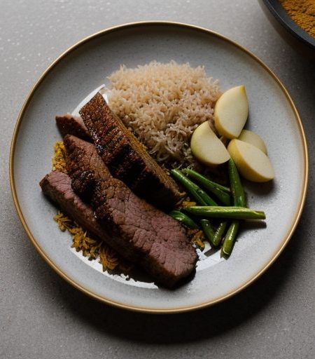 Curried Pork With Rice recipe image