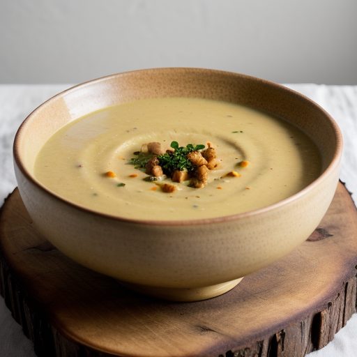 Curried Potato & Cauliflower Soup recipe image
