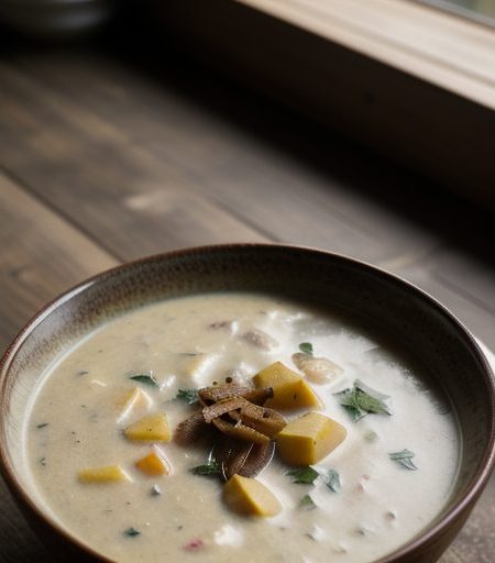 Curried Potato Chowder recipe image