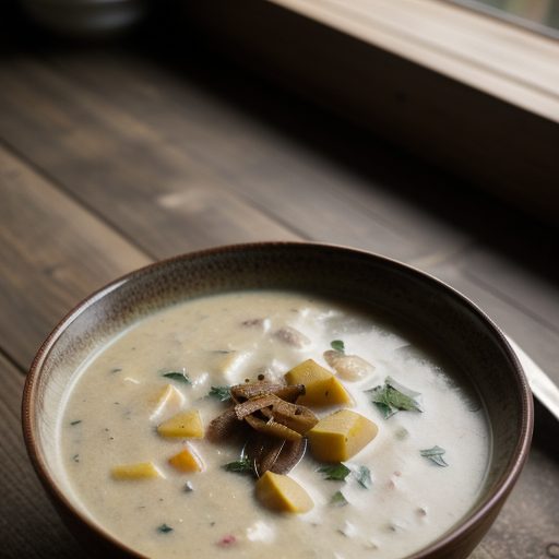 Curried Potato Chowder recipe image