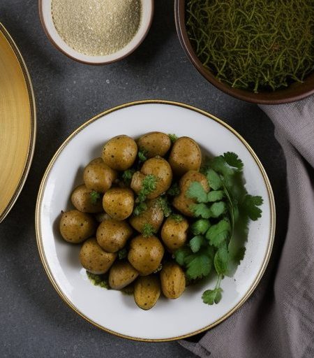 Curried Potatoes recipe image
