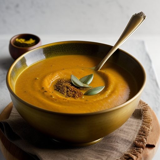 Curried Pumpkin-Apple Soup recipe image
