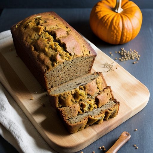 Curried Pumpkin & Banana Bread Abm recipe image