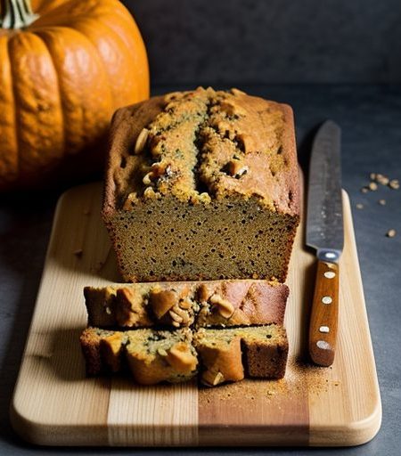 Curried Pumpkin & Banana Bread~ Abm recipe image