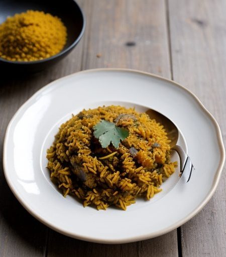 Curried Pumpkin Rice recipe image