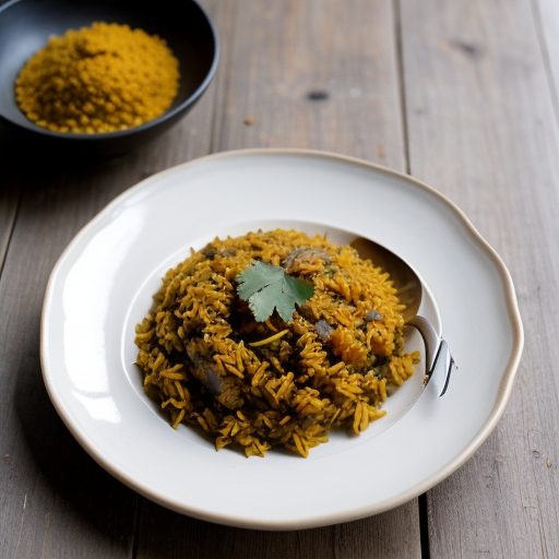 Curried Pumpkin Rice recipe image