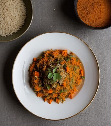 Curried Rice & Carrots recipe image