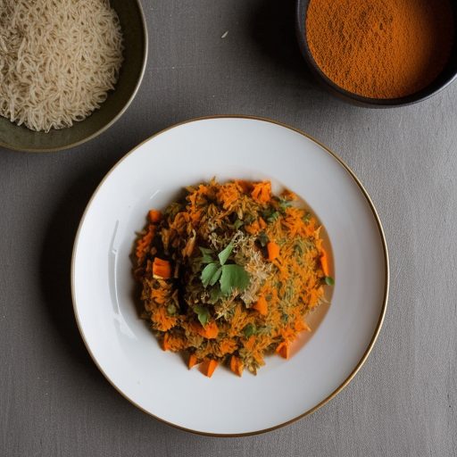 Curried Rice & Carrots recipe image
