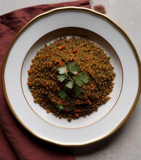 Curried Rice & Lentils recipe image