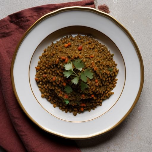 Curried Rice & Lentils recipe image
