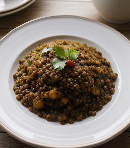 Curried Rice With Lentils recipe image