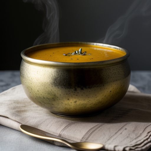 Curried Roasted Squash & Pear Soup recipe image